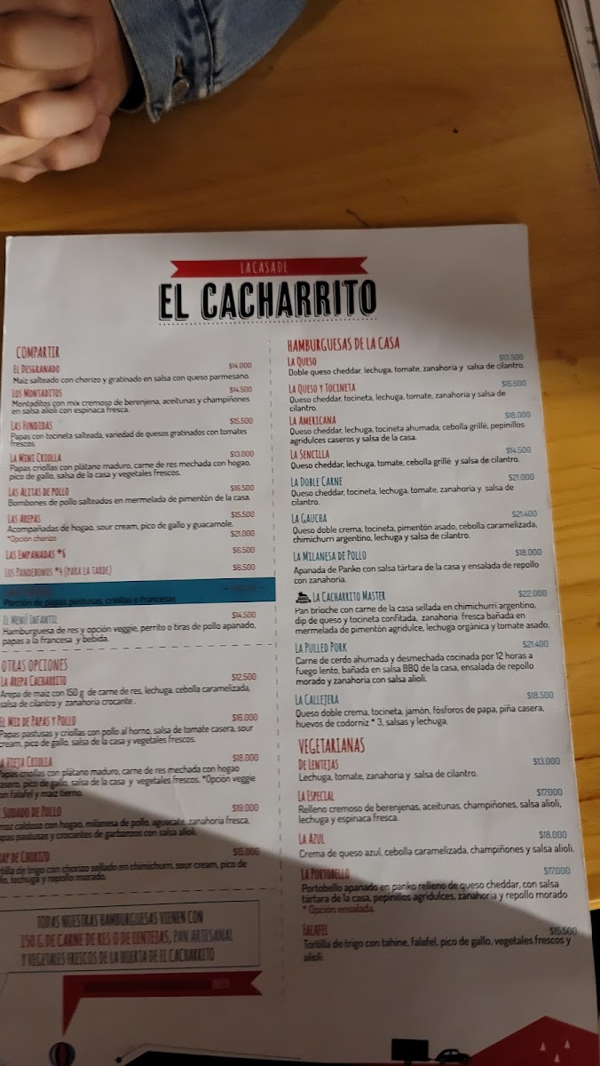 Menu La Casa De El Cacharrito-3